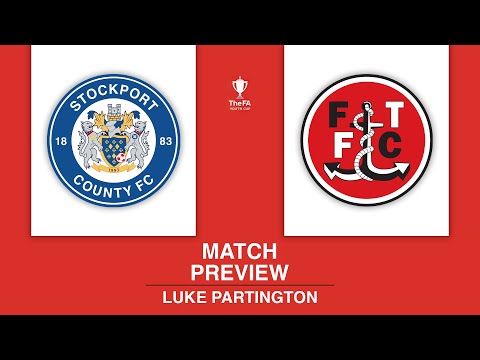 Match Preview | Luke Partington | County Vs Fleetwood | FA Youth Cup