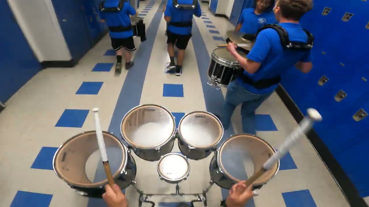 DRUMLINE PEP RALLY TENOR POV (2025)