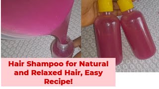 How to Produce Hair Shampoo at Home for all Hair:Perfect for Small Business! DIY Hair Shampoo Recipe