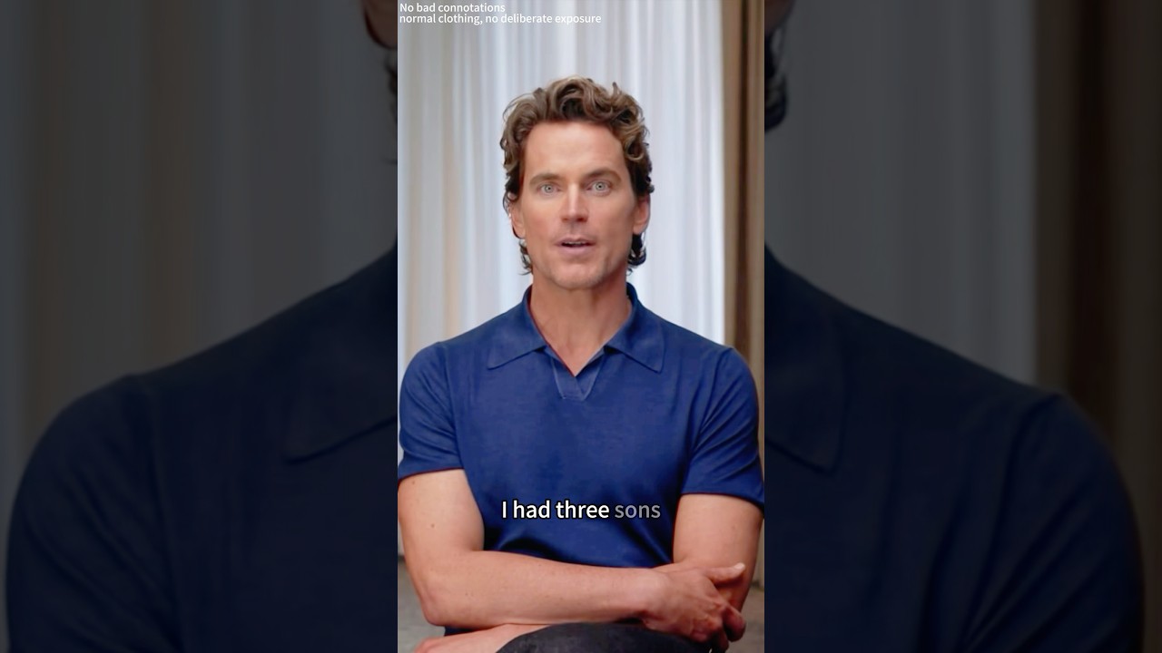 Matt Bomer opens up about his three kids #mattbomer #gay #kid #shorts #usa