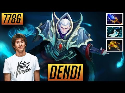 Dendi Invoker SuperMida! training for KIEV MAJOR 7786 MMR Dota 2 #proreplay