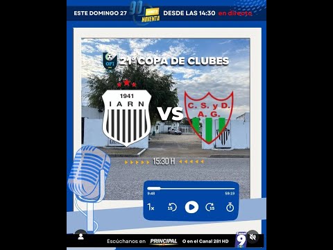 🔴RIO NEGRO (SJ) VS ARROYO GRANDE (FLORES) EN VIVO ⚽COPA NACIONAL DE CLUBES OFI 2025 - Fútbol Club