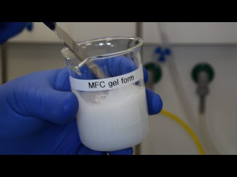 Examination on microfibrillated cellulose for latex paints