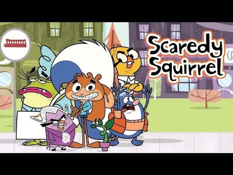Scaredy Squirrel Season 2 Episode 6 - Inskunktion; Double Double Squirrel in Trouble