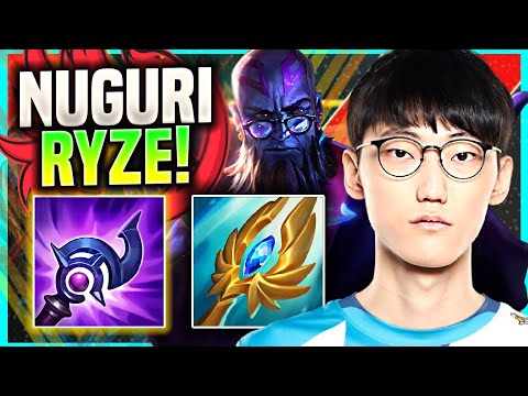 NUGURI BRINGS BACK RYZE WITH NEW ITEMS! - FPX Nuguri Plays Ryze Top vs Vladimir! | Season 11
