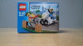 preview picture of video 'Lego City Review Police Pack (60041)'