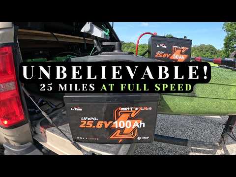 LiTime 24V 100Ah Group31 Smart - Smallest Battery Ever!