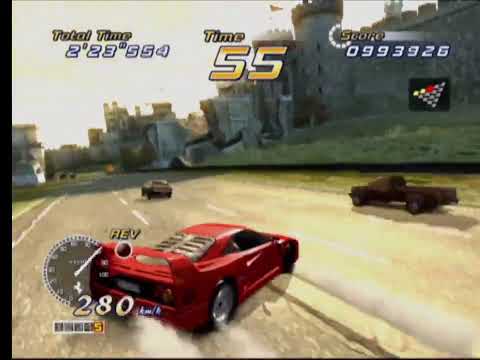 OutRun2 - OutRun Mode - F40 - MT - Goal B - 4'24"764