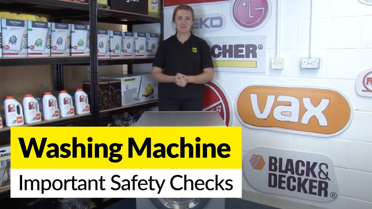 Important Safety Checks For Your Washing Machine