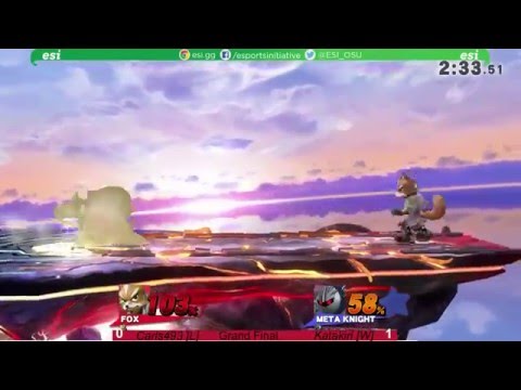 Smash & Grab 6 - Katakiri (Meta Knight) vs Carls493 (Fox) - SSB4 Grand Final
