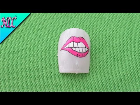 DECORACIÓN de UÑAS BESOS♥ – KISSED NAIL ART♥ – NLC