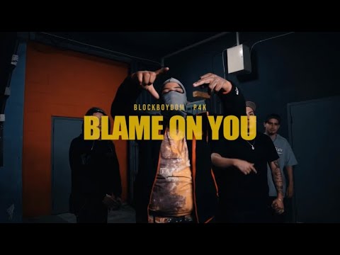 BLOCKBOY - Blame On You Ft P4k (Baby Stone Gorillas) (Official Music Video) Prod By @Hoodhittaprod