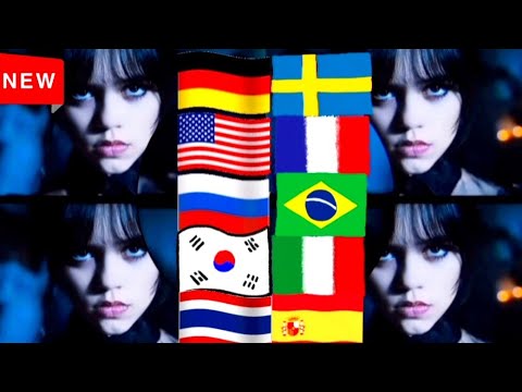 NEW Lady Gaga ( Bloody Mary ) TikTok Best Composition Challenge Wednesday Set in 14 Languages #Music