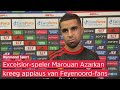 'Hij zei dat ik EEN GOEDE WEDSTRIJD speelde' | Marouan Azarkan maakte indruk bij Feyenoord-Excelsior
