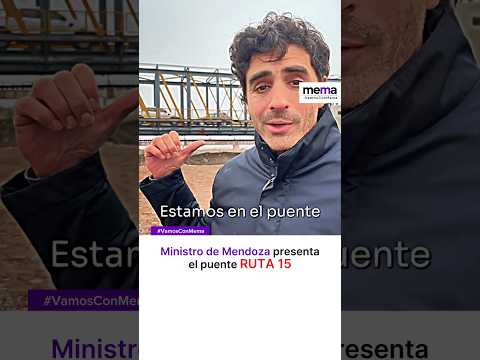 🌉 Puente de la Ruta 15 que une Luján con Gran Mendoza #mza #mema #mendoza