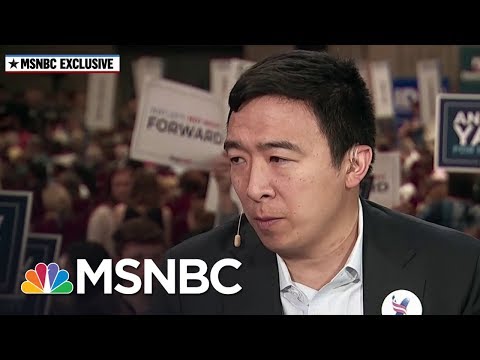 Yang Wants To Focus On His Proposal For A 'Trickle Up' Economy, Not Mud Slinging | MSNBC