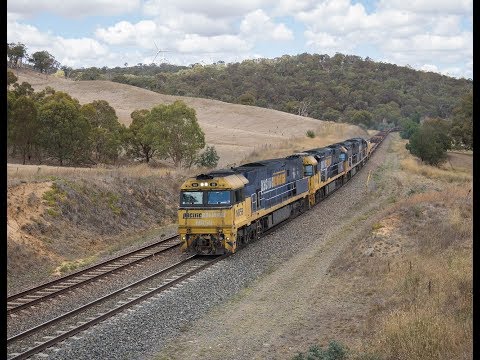 Pacific National's 6MW2 - Southern Tablelands - 2 February 2018