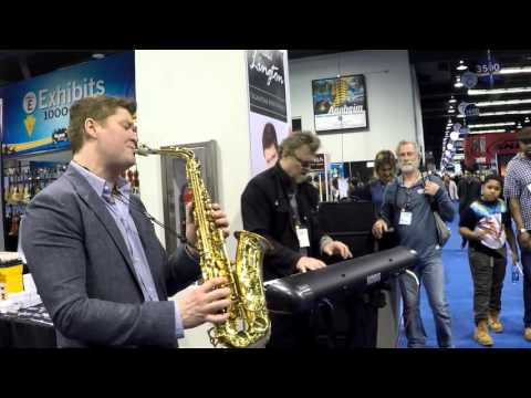 Everything Must Change - Michael Lington @ NAMM 2016 (Smooth Jazz Family)