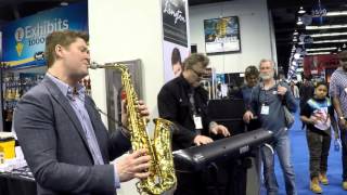 Everything Must Change - Michael Lington @ NAMM 2016 (Smooth Jazz Family)
