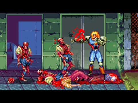 Night Slashers Longplay (Arcade) [4K]