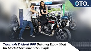 Triumph Trident 660 | Spesifikasi Mantap Pesaing Honda CB650R | First Impression