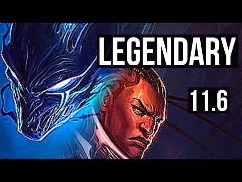 NOCTURNE vs LUCIAN (MID) | 10/1/5, 1500+ games, Legendary | KR Master | v11.6