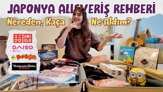 JAPONYA ALIŞVERİŞ REHBERİ | Nereden, Kaç TL'ye, Ne Aldım? (Kozmetikten Elektroni