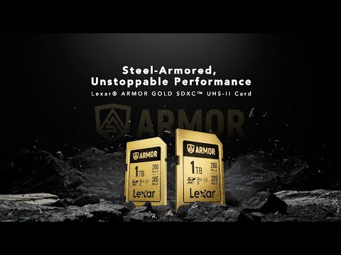 Lexar® ARMOR GOLD SDXC™ UHS-II Card
