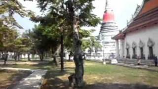 preview picture of video 'Wat Phra Samut Chedi, Part 3, Samut Prakan, Thailand.'