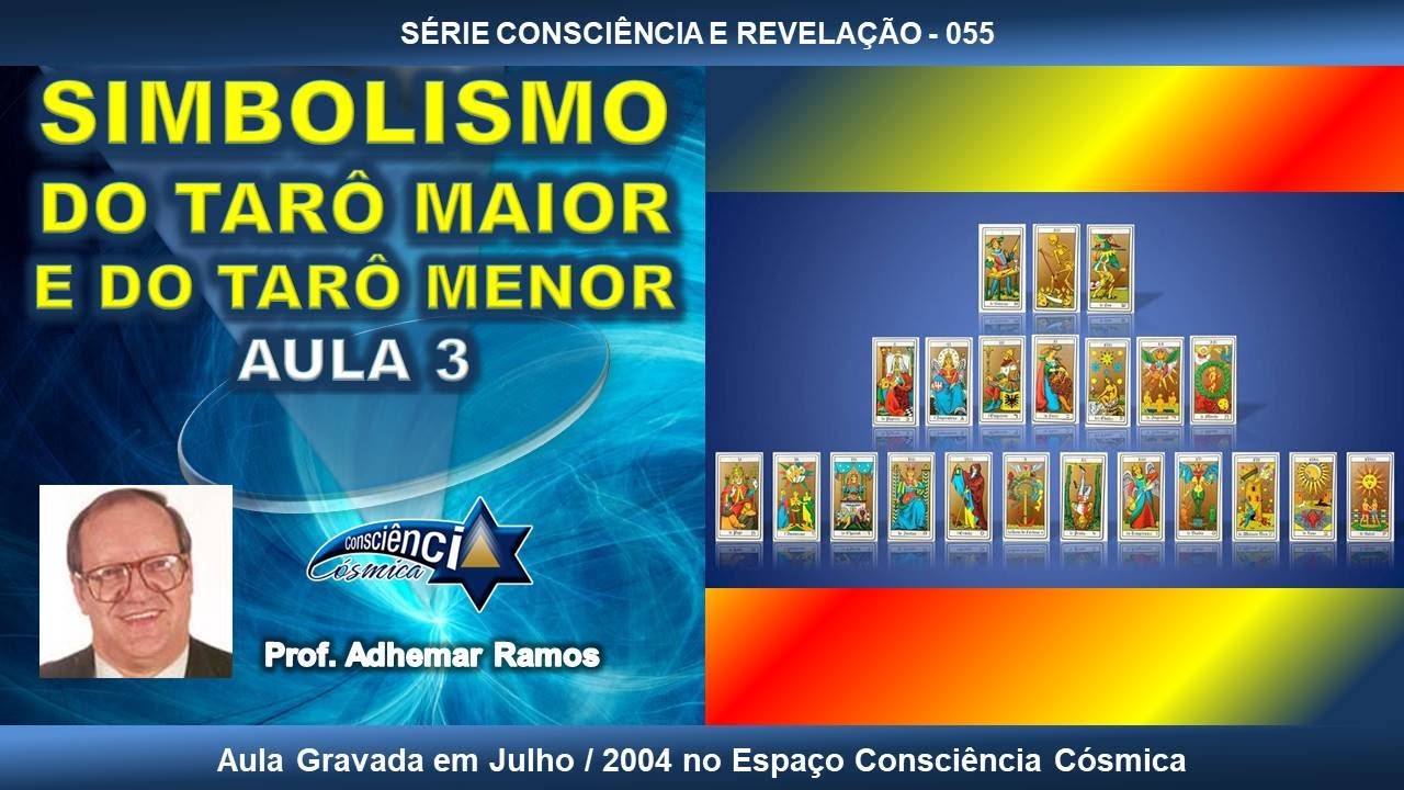 055 SIMBOLISMO DO TARÔ MAIOR E TARÔ MENOR - AULA 3 - Prof. Adhemar Ramos