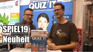 SPIEL19: Endlich ein Quiz Spiel was man lange spielen kann? Rudy Games und Quiz it!