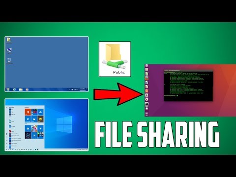 Windows and linux file sharing services