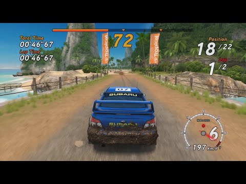 Sega Rally Online Arcade - Championship Playthrough with Subaru Impreza