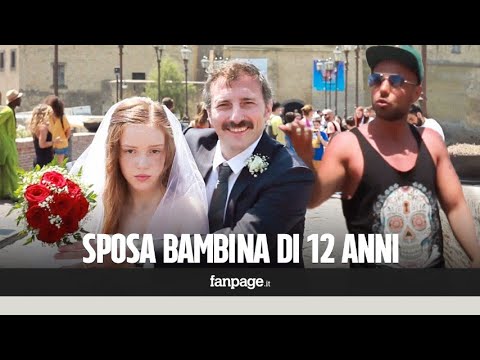 Uomo di 45 anni sposa bambina di 12 anni: le reazioni della folla [Esperimento sociale]