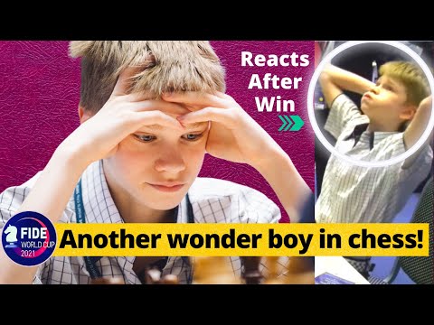 14 years old Murzin Checkmates and Eliminates Grandmaster Viorel in World Cup 2021