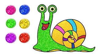 Como Desenhar de Caracol Fofo | Tutorial Passo a Passo | Desenho fácil | Chiki Art Brazil
