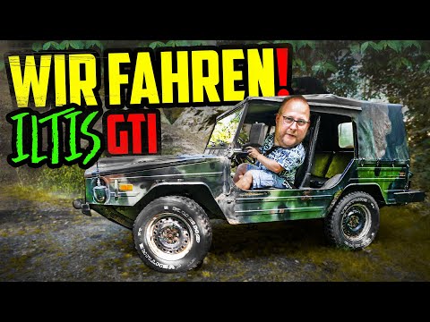 ERSTE PROBEFAHRT! - VW Iltis mit GTI Motor - Wie schlägt sich der Geländewagen?