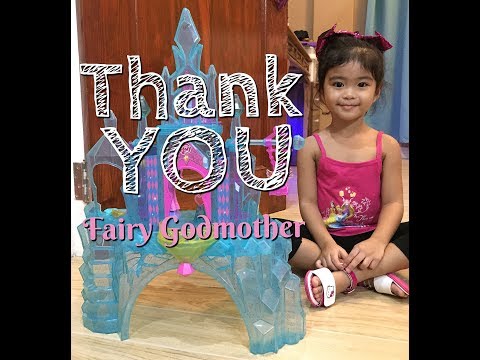 Ate Mela and Baby Stela received gifts from their Fairy Godmother