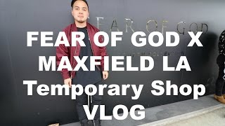 Fear of God x MaxField Temporary Shop + Trying Yeezy Season 3 Vlog