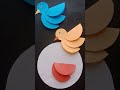 paper bird making | paper Paper Art and Craft #shorts #status #papercraft #youtubeshort