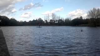 preview picture of video 'Nautibike pedal boat test session november 2013 in France'