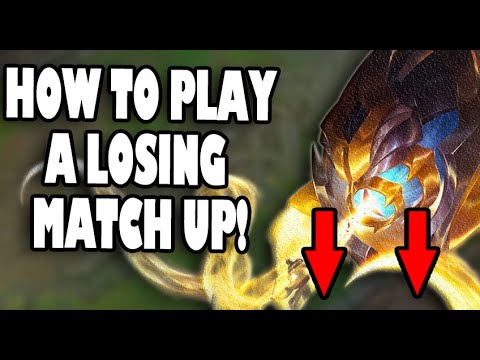 HOW TO PLAY A LOSING LANE, VEL'KOZ SUPPORT - Climbing through macro gameplay
