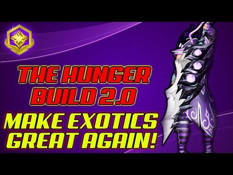 THE HUNGER 2.0 UPDATED Exotics Build - Dauntless Patch 0.9.1