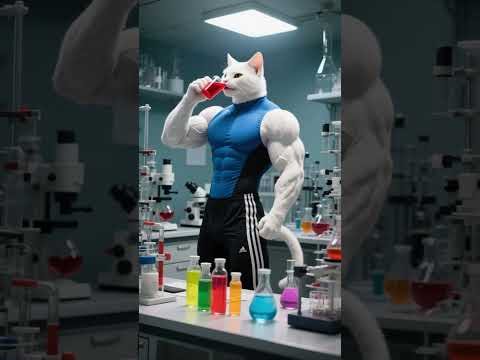 👽🌌Alien Spaceship Lands in the Forest!  Cat Dad Transforms into Giant Superpower to Save Him!