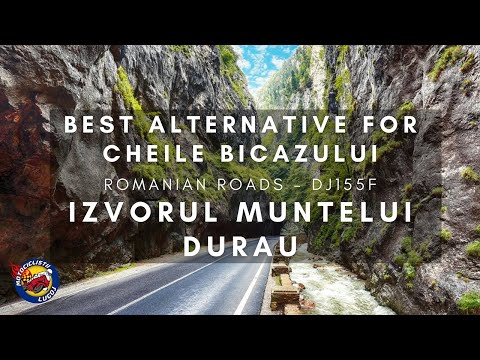 Romanian roads - DJ155F - Izvorul Muntelui - Durau