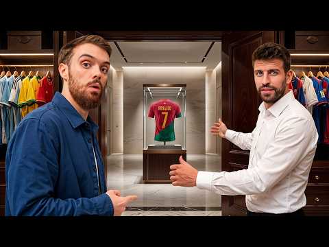 Así es la Colección Privada de Camisetas de Gerard Piqué