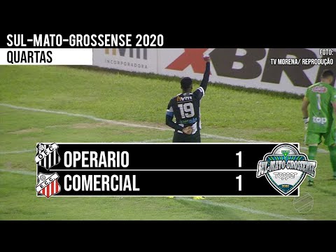 GOLS: OPERÁRIO 1x1 COMERCIAL - CAMPEONATO SUL-MATO-GROSSENSE 2020 - 02/12/2020