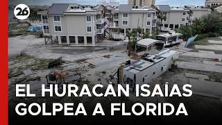 🚨 EMERGENCIA EN FLORIDA | Isaías deja destrozos y cientos de miles de hogares sin luz