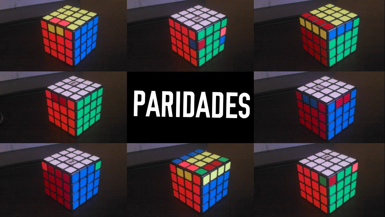 Tutorial: TODAS las PARIDADES del Cubo de Rubik 4x4