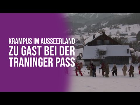 Krampus in Ausseerland - Visiting the Traninger Pass